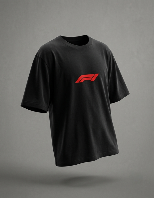 F1 Inspired Minimal Streetwear T-Shirt