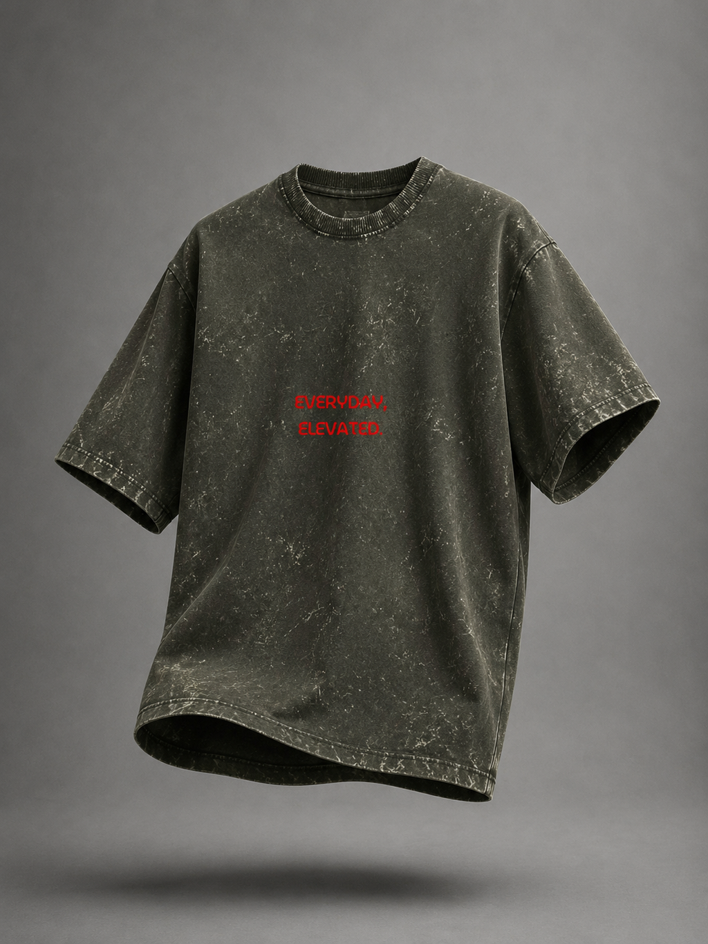 Unisex Acid Washed Oversized Tee