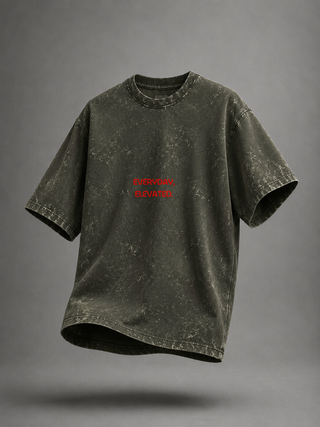 Unisex Acid Washed Oversized Tee