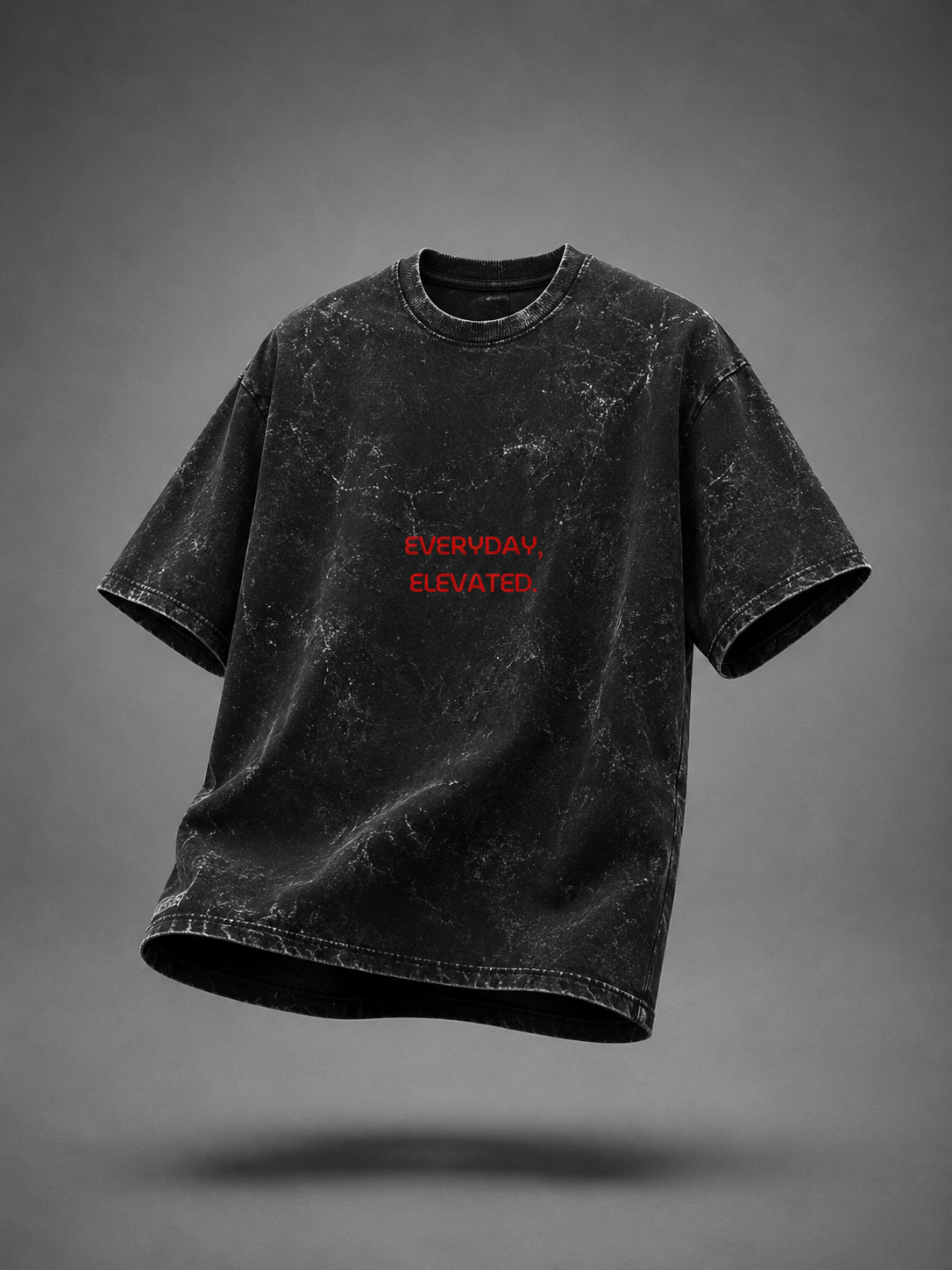 Unisex Acid Washed Oversized Tee