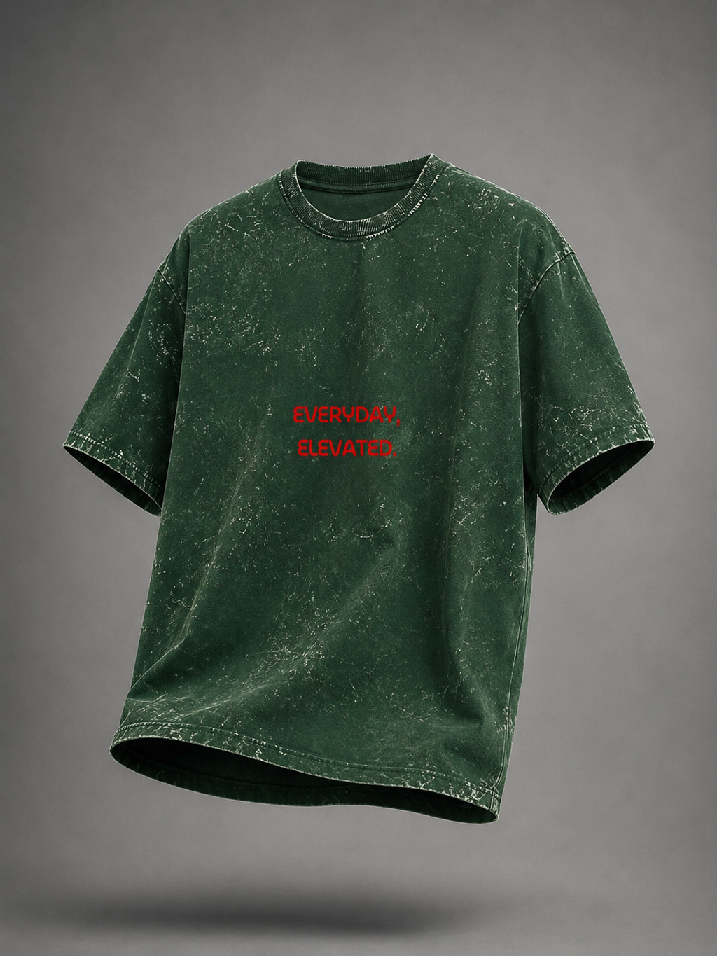 Unisex Acid Washed Oversized Tee