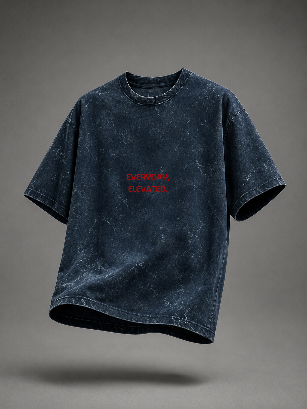Unisex Acid Washed Oversized Tee