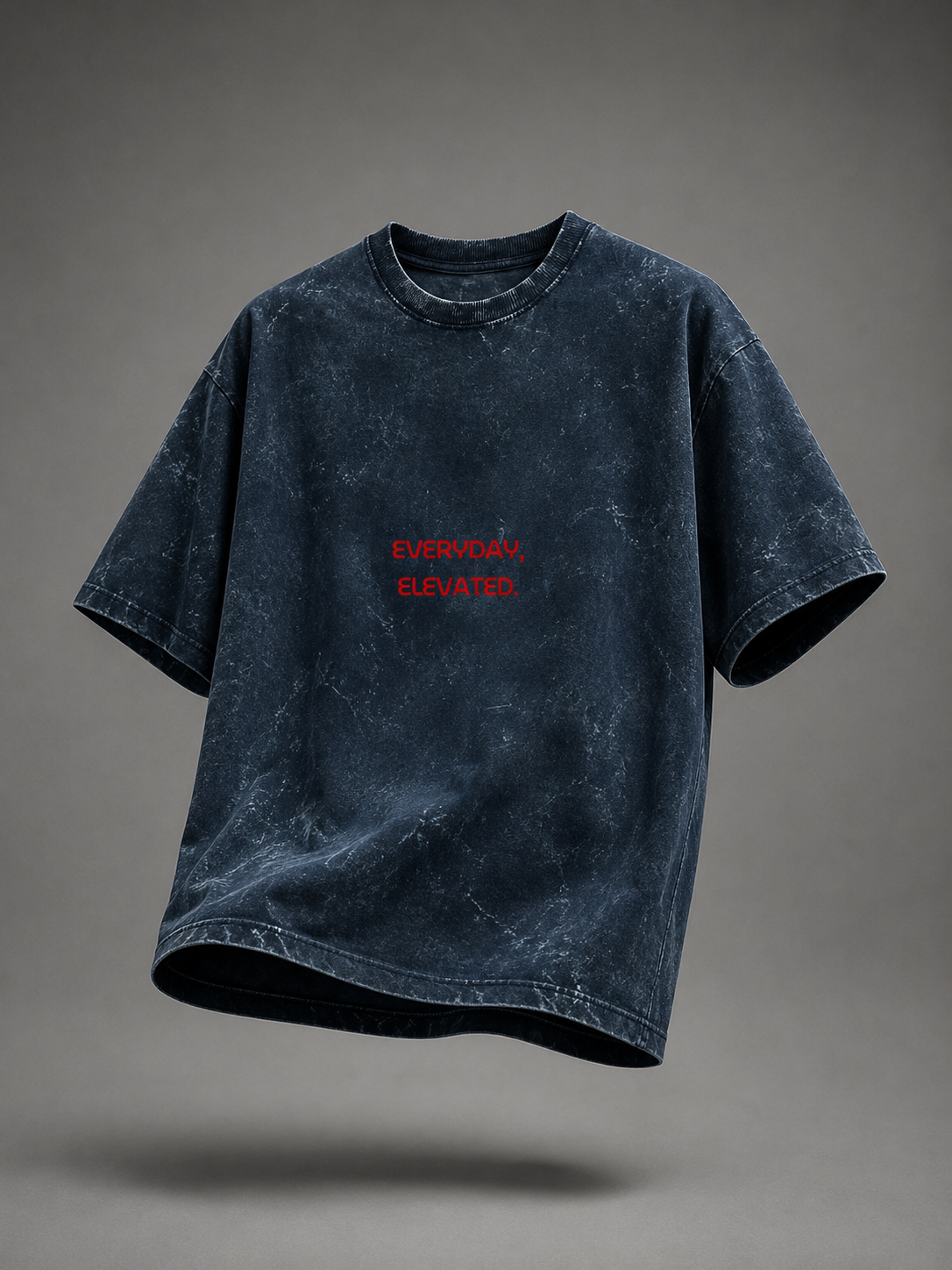 Unisex Acid Washed Oversized Tee